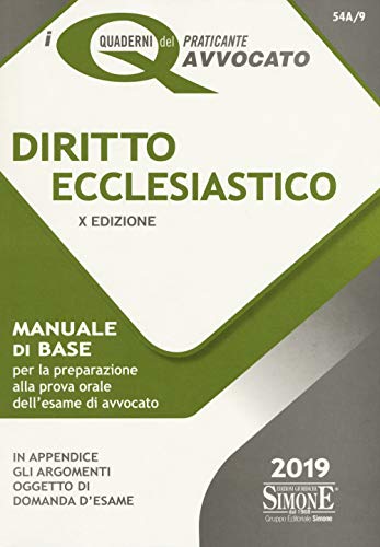 Diritto ecclesiastico. Manuale di base per la