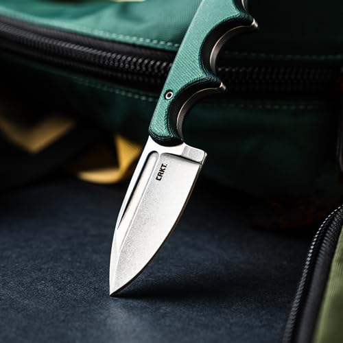 Couteau de cou CRKT Minimalist Spear Point compact avec étui et cordon - 7