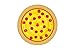 SportsStuff PIZZA Floatable Tube for Pool, Lakes, River
