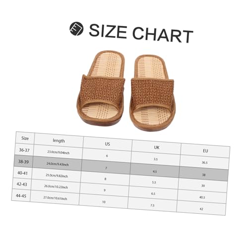 Couples Rattan Woven Slippers Natural Straw Slippers for Women Lightweight Breathable Comfortable Ideal for Home Beach Casual Occasions2