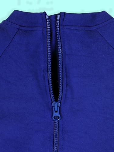 Image of KiddoPanti Boys & Girls Half Sleeve Mid Thigh Length Swim Suit
