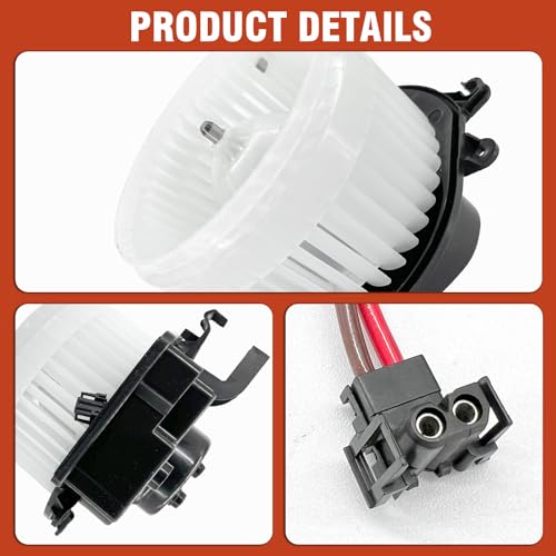 Image of AC Heater Blower Motor with Fan 700190 Fit for Mercedes-Benz C230 C240 C280 C350 C55 CL65 AMG CLK350 CLK320 CLK63 AMG,Replaces 203820251464, MB3126100