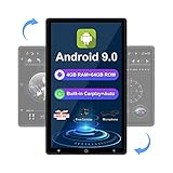 13.6 inch Tesla Style Android Car Stereo with Wireless Carplay,Tesla Radio Universal,1 Din Electric Automatic Rotation Touch Screen Bluetooth for Toyota Ford Honda Nissan Jeep (Android 9.0 4G+64)