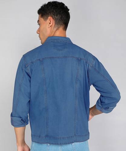 Image of FTX Men Solid Regulat Fit Full Sleeve Spread Collar Multicolor Jacket