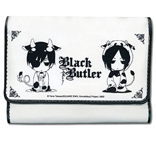 Great Eastern Entertainment Girls Black Butler - Ciel & Sebastian Cow SD Wallet multicolored, 7
