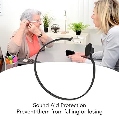 Faixa de cabeça de condução óssea com clipes de amplificador de som, para condução óssea