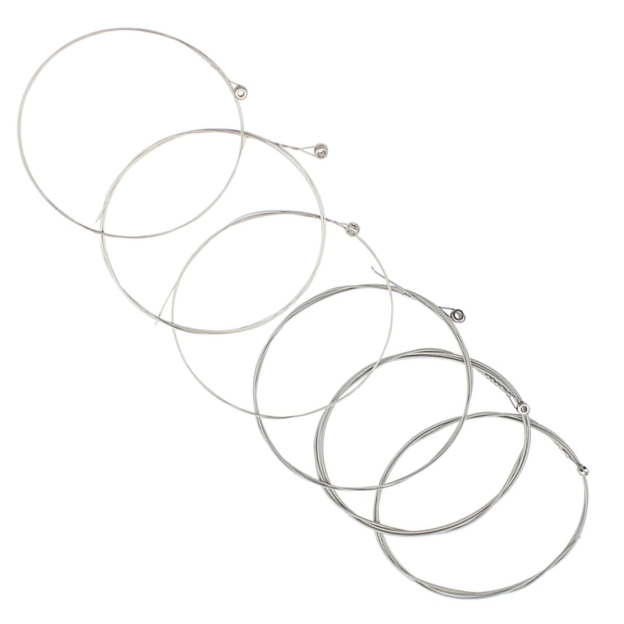 GOOHOCHY Stainless Steel Electric Guitar Strings Guitar String Replacement Set High Durability for Beginners and Pros