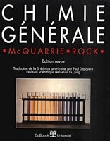 Chimie generale (3e americain) (mcquarrie, rock...) 2804137031 Book Cover
