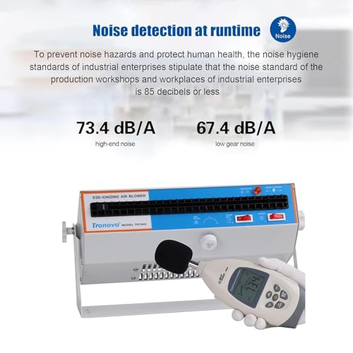 Ionizador de aire antiestático 110V ajustable miniatura 4