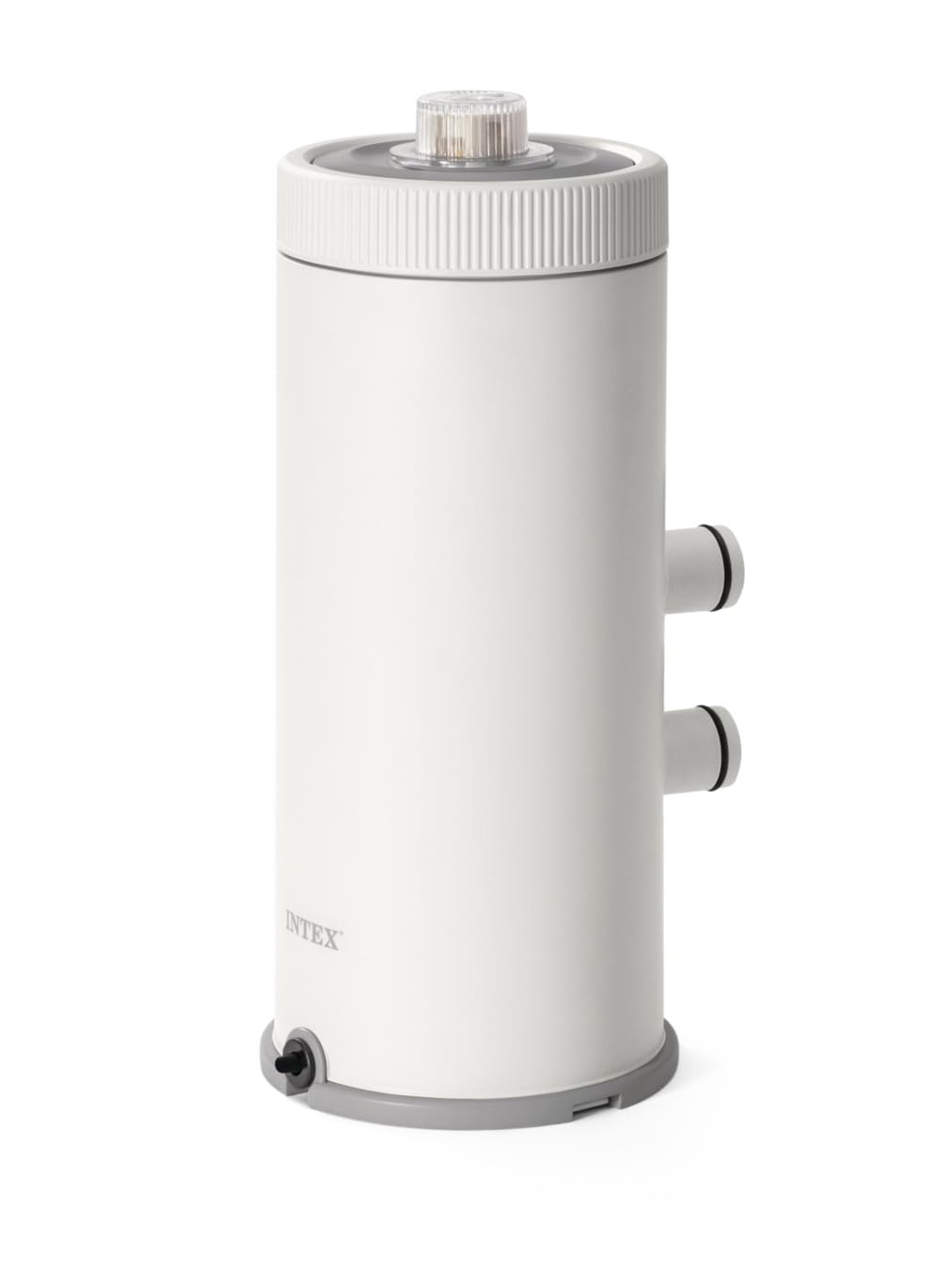 Intex Piscine 28242ND 4,57 m x 1,22 m avec Structure métallique Comprend Une Pompe de Filtration, Une échelle de sécurité, Une bâche de Sol et Une Couverture de Piscine