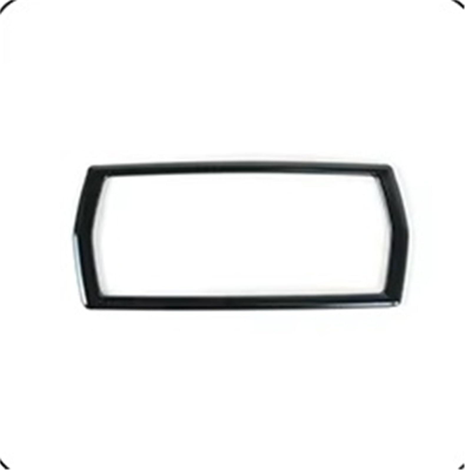 Gear Shift Panel for A3 for 8Y 2021-2022 Stainless Steel Interior Rear Air Conditioning Vent Frame Decoration Sticker Trim Strip Car Accessories(Black)
