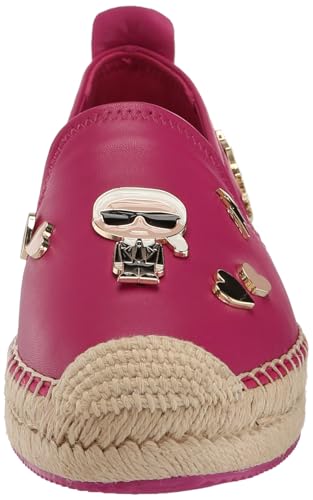 Image of Karl Lagerfeld Women's Michaela Slip on Espadrille Sandal with Pins