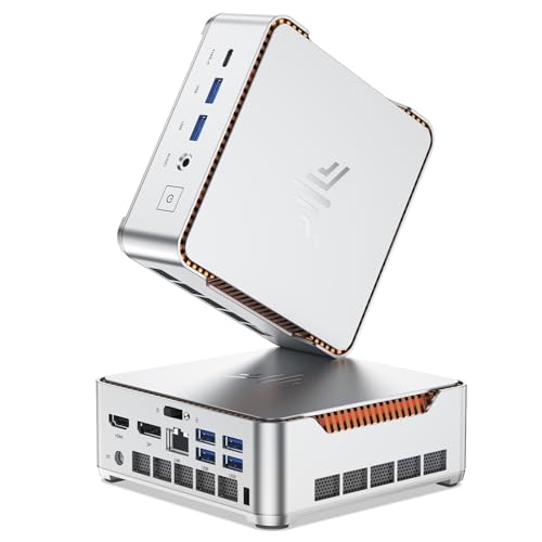 NiPoGi P2 Mini PC Windows 11 Pro Mini PC AMD Ryzen R2544(Βeat