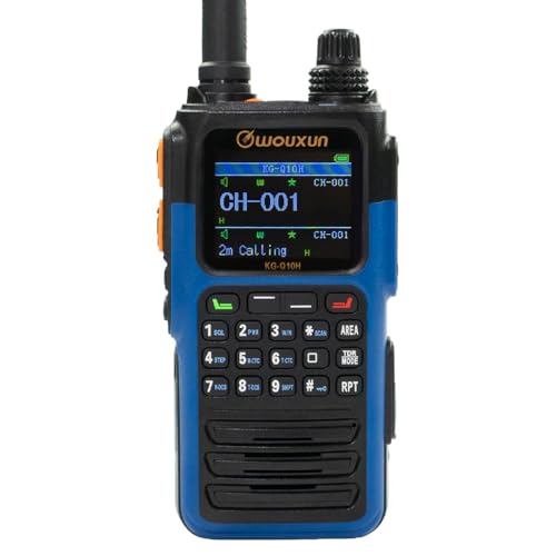 Wouxun KG-Q10H Quad Band Handheld Amateur Radio (Blue)