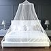 Funmo - Moustiquaire de lit，Moustiquaire, Grande Moustiquaire, Moustiquaire Filet Baldaquin, Convient pour pour Lit Simple, Lit Double Moustiquaire