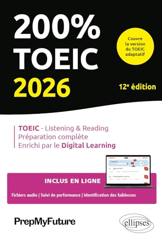 livre 200% TOEIC: Listening & reading