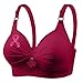 Women's Breast Cancer Awareness Bra, Wireless Push-Up Lifting Sculpt Bralette Pink Ribbon Print Fashion Bras