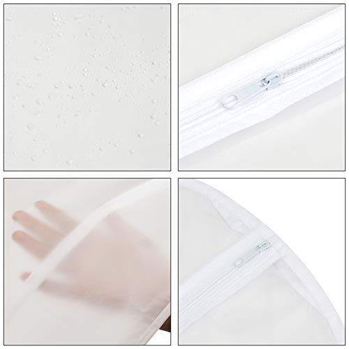 Dystaval 10 sacchetti per abiti, con chiusura