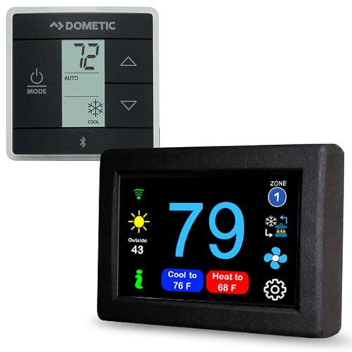 Micro-Air EasyTouch RV Thermostat (351 Black)