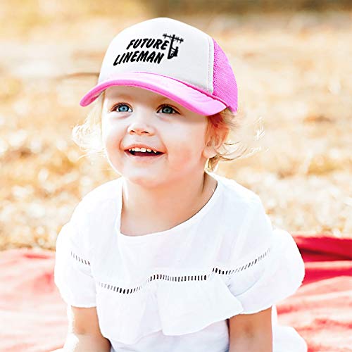Custom Kids Trucker Hat Future Lineman Style B Polyester Boys Caps & Girls4