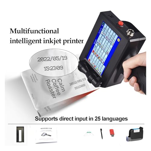 Imprimante d'étiquettes jet d'encre portative, encodeur QR code et multiformat - 2