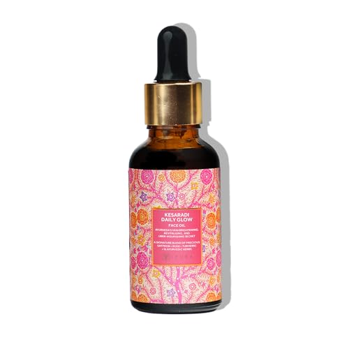 iYURA Kesaradi Daily Glow | Klinisch getestet für Hautaufhellung & -feuchtigkeitspflege | Für trockene, empfindliche Haut | Schnell einziehendes, 100% natürliches Gesichtsöl | Safran & Kurkuma | 30ml für 42,79 EUR bei amazon.de Bild: iYURA Kesaradi Daily Glow | Klinisch getestet für Hautaufhellung & -feuchtigkeitspflege | Für trockene, empfindliche Haut | Schnell einziehendes, 100% natürliches Gesichtsöl | Safran & Kurkuma | 30ml für 42,79 EUR bei amazon.de