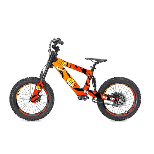STICKERFXGRAPHICS Revvi 18 Kids Electric Balance Bike Graphics Kit | High-Tack Vinyl Sticker Set