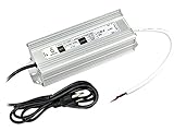 Intocircuit 6ft 80W Aluminum Alloy LED Power Supply Driver LED Transformer 120 - 12 Volt DC Output