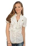 khujo bluse blanche  KHUJO Damen Bluse Abelia Elfenbein M