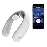 【Smart & Simple】 Dieses intelligente Nackenmassagegerät wird von der mobilen App gesteuert, schnurlos und mit einem Klick bedient. Schützen Sie die Gesundheit Ihrer Halswirbelsäule, trösten und entspannen Sie Ihren Nacken. Beste Option für Ihre intime persönliche Masseuse.