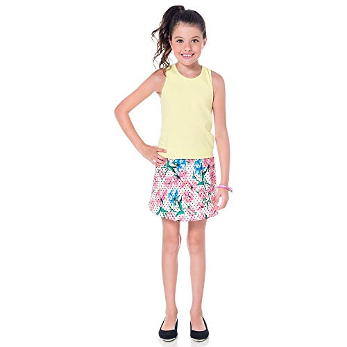 Saia Infantil Feminina Kyly Meia Malha 107625.40056.10