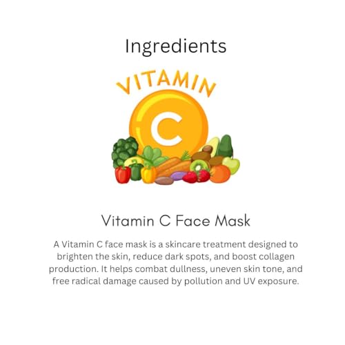 Image of Utkristh Khadi Vitamin C Face Mask 100 gm | Pure & Ayurvedic | For Pigmentation & Dark Spots | Brightens & Even Out Skin Tone for Glowing Skin | All Skin Types | Face Mask for Men & Women