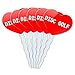 Red Heart Love Set of 6 Cupcake Picks Toppers Decoration I Love Heart Sports Hobbies Co-Ea - Disc Golf