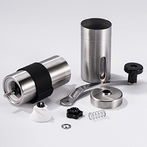 Manual Coffee Grinder, Home Appliances Manual Durable Household Bean Grinder Hand Stainless Steel Hand Coffee Bean Grinder for Drip Coffee, Espresso, French Press