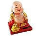 Alasum 1pc Shaking Shui Figures for Cute Monks Table Car Little Powered Solar Charms Buddha Dancing Head Toy Decoration Feng Tiny Sculpture Lucky Doll Figure Decor Retro Tea Ornaments