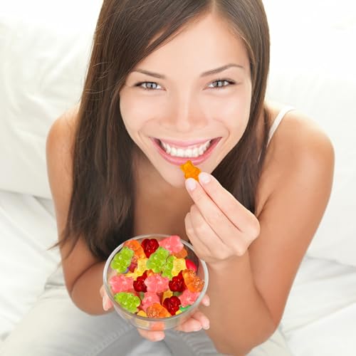 5 gomitas naturales surtidas 1 libra para fiestas miniatura 6