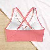 Damski top bikini push up, trójkątny top z odkrytymi plecami, seksowny strój kąpielowy, jednokolorowy, na lato, modny, bez pleców, z wyściełanym bikini, wygodny, szybkoschnący, A7., M