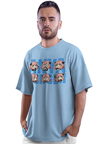 Image of crazymonk Spy X Family Anya Forger Anime Oversized T-Shirt