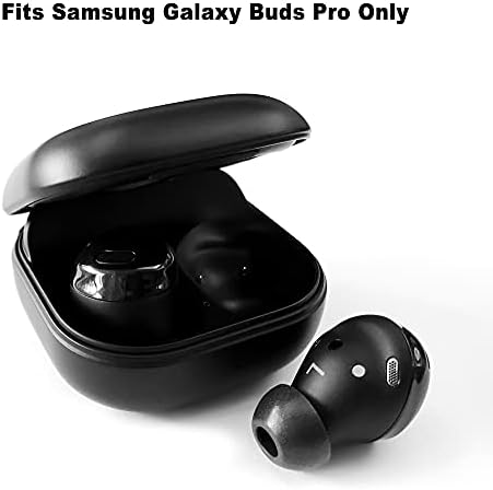 Aocar Memory Foam Ear Tips Compatible with Galaxy Buds Pro, Soft Premium Earbuds Eartips (Black, L/M/S)