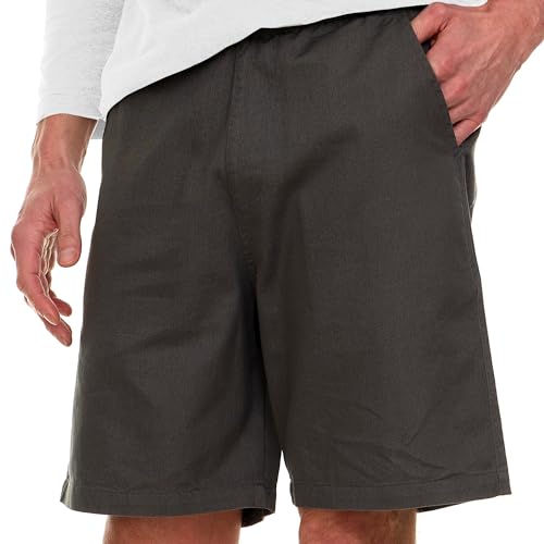 Wrangler Big and Tall Men's Twill Casual Shorts, Half-Elastic 9" Inseam - image 2
