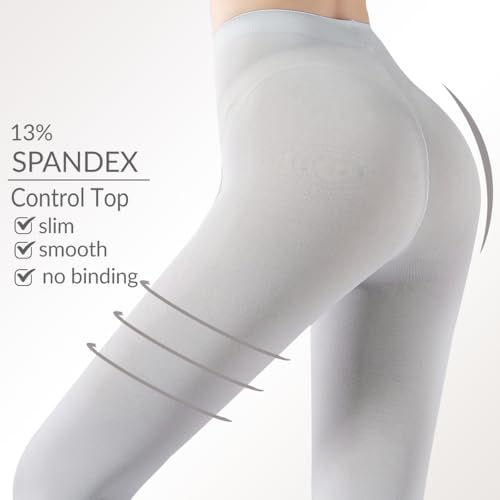 G&Y Opaque Tights for Women - 70D Control Top Pantyhose Running Yoga Leggings Athletic Pants4