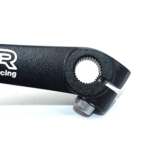 Image of CNC Aluminum Gear Shifter Lever, Foldable Gear Shift Lever Fit for 50cc 110cc 250cc CRF50 XR50 XR CRF Dirt Pit Monkey Bike Motorcycle ATV Quad Accessory (Black&Orange)