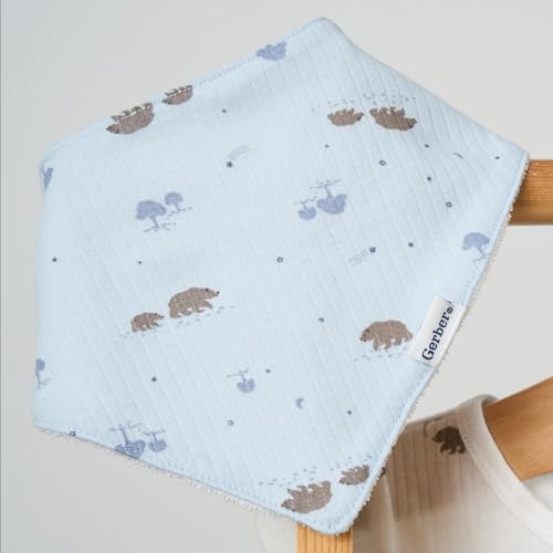 Image of Gerber Baby 9-piece Baby Gift Set for Newborn Boys & Girls - Premium Cotton Baby Essentials Layette Set