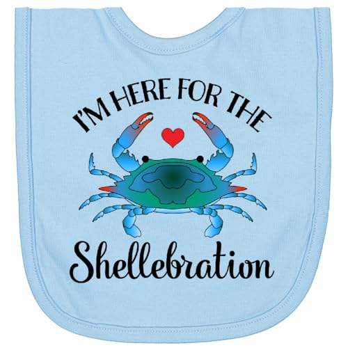 inktastic Blue Crab Funny Festival Celebration Newborn Bib