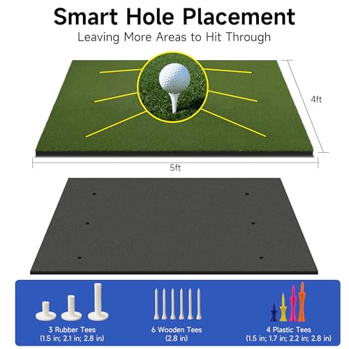 Pro Golf Hitting Mat 4'X5'
