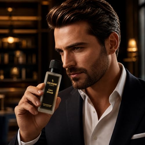 Image of Lave Woods Perfume for Men, Smoky Long Lasting Classic Oud Fragrance, 30ml EDP
