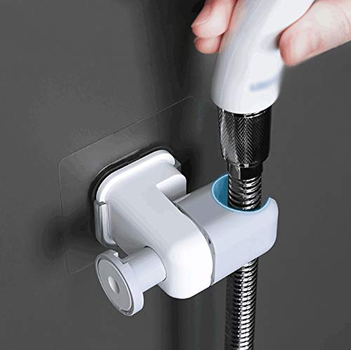 Soporte de ducha sin taladro para baño organizado sin romper azulejos 6