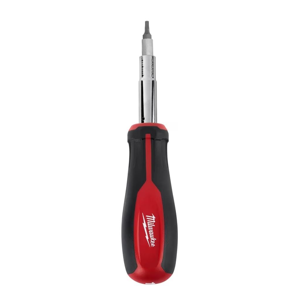 Tournevis multi-embouts Milwaukee 11-en-1 avec embouts ECX pour électricien