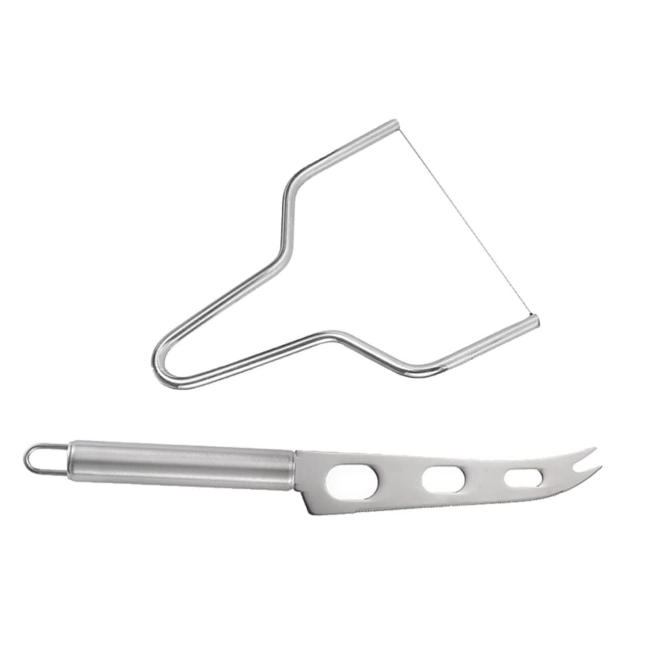 COLLBATH Butter Slicer Tool Cheese Cutting Tools Set Stainless Steel Cheese Cutter Slicer