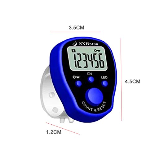 Guangcailun Stitch Marker Row Counter LCD Elektronische digitale rij Digital Tally Counter naaien breien Weave Tool - Image 7